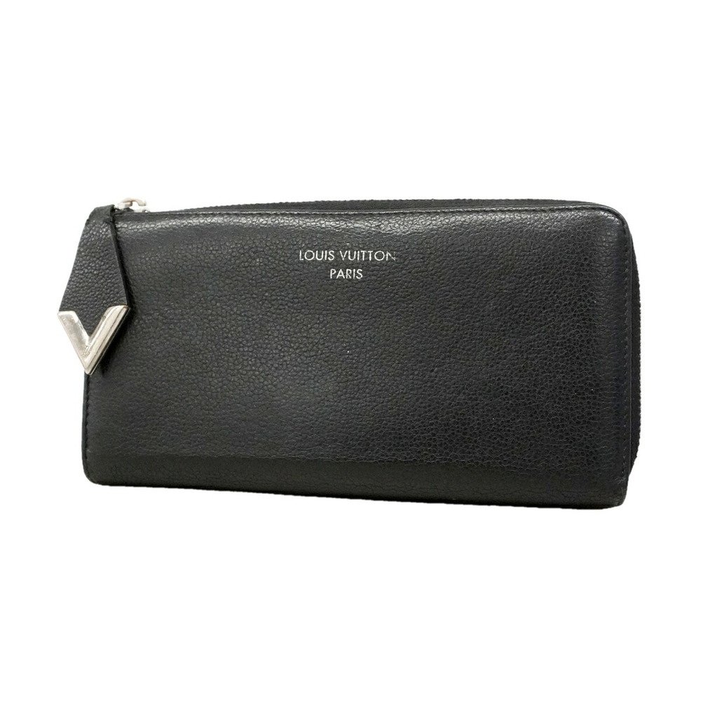 Louis Vuitton Portefeuille Comet Long Wallet M60146 Noir (Women's) P3469214